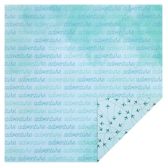 Airplane Paper by Recollections&#x2122;, 12&#x22; x 12&#x22;